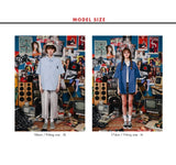 ダブルユーブイプロジェクト(WV PROJECT) PINBALL DENIM SHIRT BLUE SYSS7256