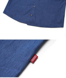 ダブルユーブイプロジェクト(WV PROJECT) PINBALL DENIM SHIRT BLUE SYSS7256