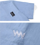 ダブルユーブイプロジェクト(WV PROJECT) PINBALL DENIM SHIRT LIGHTBLUE SYSS7256