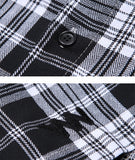 ダブルユーブイプロジェクト(WV PROJECT) Fran Check Van Palshirt Black KHSS7270