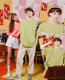 ダブルユーブイプロジェクト(WV PROJECT) Inside Stitch short sleeves Coral MJST7268