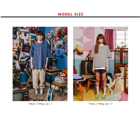 ダブルユーブイプロジェクト(WV PROJECT) Inside Stitch short sleeves Coral MJST7268