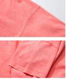 ダブルユーブイプロジェクト(WV PROJECT) Inside Stitch short sleeves Coral MJST7268