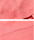 ダブルユーブイプロジェクト(WV PROJECT) Inside Stitch short sleeves Coral MJST7268