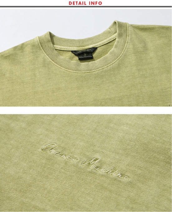 ダブルユーブイプロジェクト(WV PROJECT) Inside Stitch short sleeves Olive MJST7268