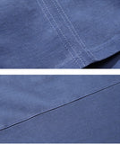 ダブルユーブイプロジェクト(WV PROJECT) Inside Stitch short sleeves Blue Gray MJST7268