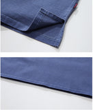 ダブルユーブイプロジェクト(WV PROJECT) Inside Stitch short sleeves Blue Gray MJST7268