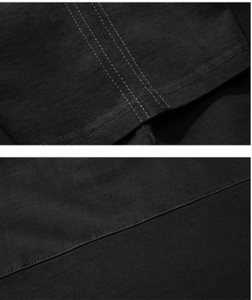 ダブルユーブイプロジェクト(WV PROJECT) Inside Stitch short sleeves Black MJST7268