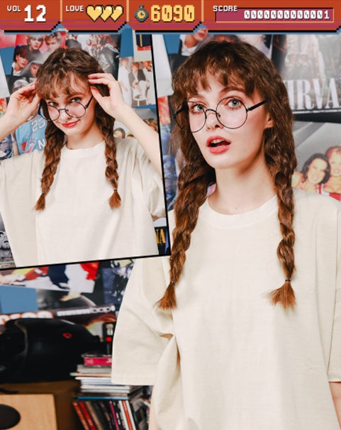 ダブルユーブイプロジェクト(WV PROJECT) Inside Stitch short sleeves beige MJST7268