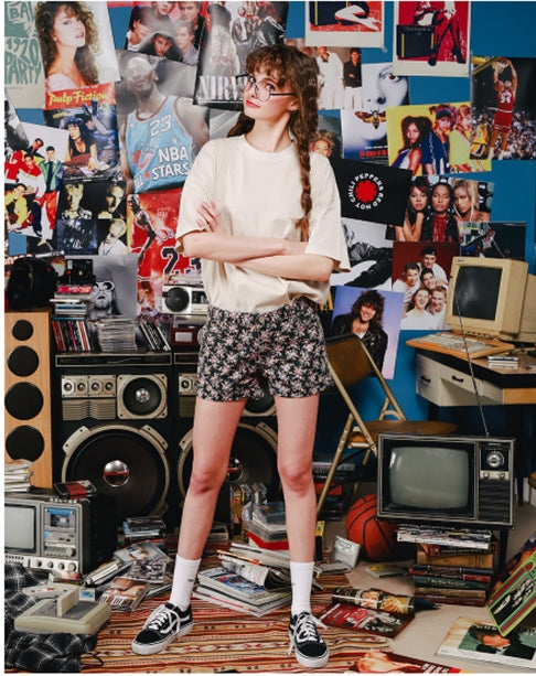 ダブルユーブイプロジェクト(WV PROJECT) Inside Stitch short sleeves beige MJST7268