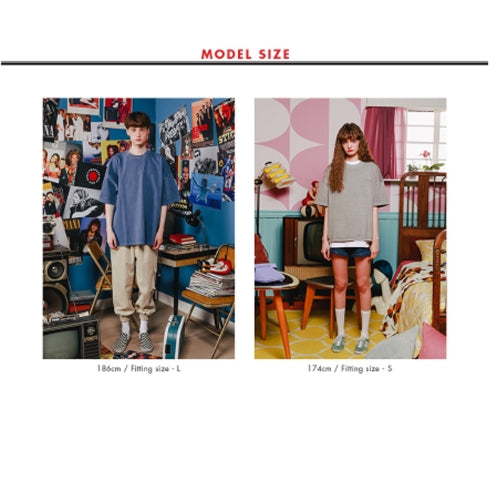 ダブルユーブイプロジェクト(WV PROJECT) Inside Stitch short sleeves beige MJST7268