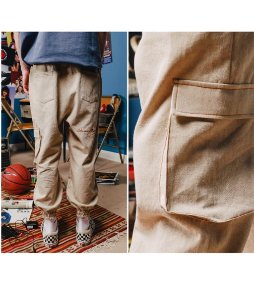ダブルユーブイプロジェクト(WV PROJECT) Jake cargo jogger pants Beige JJLP7269