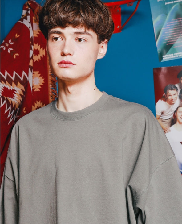 ダブルユーブイプロジェクト(WV PROJECT) Irish half-sleeved tea shirt Deep Gray KHST7281