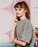 ダブルユーブイプロジェクト(WV PROJECT) Irish half-sleeved tea shirt Deep Gray KHST7281