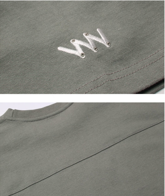 ダブルユーブイプロジェクト(WV PROJECT) Irish half-sleeved tea shirt Deep Gray KHST7281
