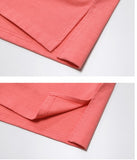 ダブルユーブイプロジェクト(WV PROJECT) Irish half-sleeved tea shirt Coral KHST7281