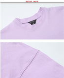 ダブルユーブイプロジェクト(WV PROJECT) Irish half-sleeved tea shirt Lavender KHST7281