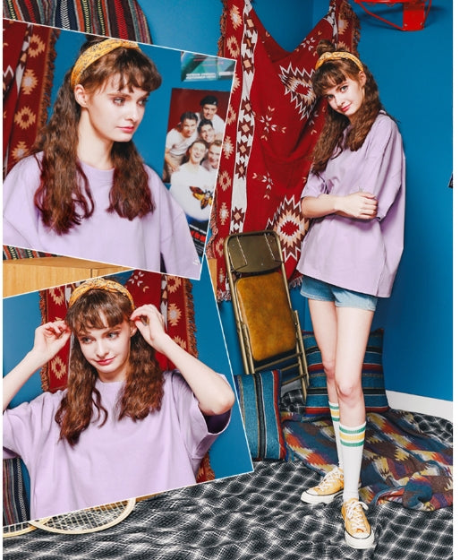 ダブルユーブイプロジェクト(WV PROJECT) Irish half-sleeved tea shirt Black KHST7281