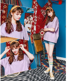 ダブルユーブイプロジェクト(WV PROJECT) Irish half-sleeved tea shirt Black KHST7281