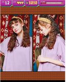 ダブルユーブイプロジェクト(WV PROJECT) Irish half-sleeved tea shirt Black KHST7281