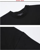ダブルユーブイプロジェクト(WV PROJECT) Irish half-sleeved tea shirt Black KHST7281