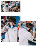 ダブルユーブイプロジェクト(WV PROJECT) Raps Kara half-sleeved tea shirt White MJST7254