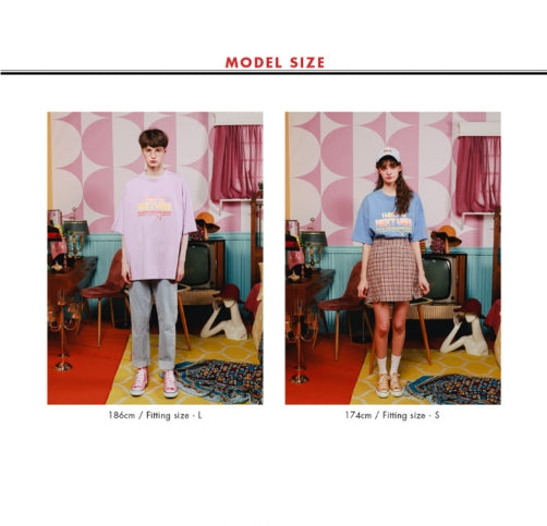 ダブルユーブイプロジェクト(WV PROJECT) MEET YOU half-sleeved tea shirt Blue SYST7250