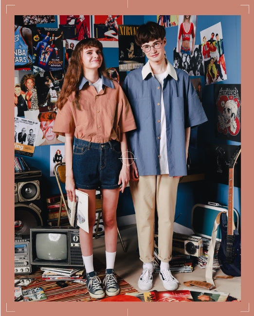 ダブルユーブイプロジェクト(WV PROJECT) SHIRRING BIG SHORT SLEEVE SHIRTS NAVY SWSS7278