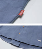 ダブルユーブイプロジェクト(WV PROJECT) SHIRRING BIG SHORT SLEEVE SHIRTS NAVY SWSS7278