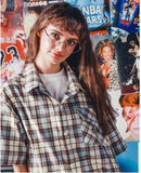 ダブルユーブイプロジェクト(WV PROJECT) SHURE CHECK SHIRTS GREEN YRSS7253