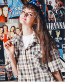 ダブルユーブイプロジェクト(WV PROJECT) SHURE CHECK SHIRTS BLUE YRSS7253