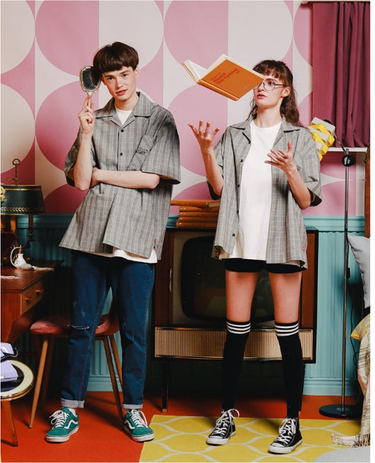 ダブルユーブイプロジェクト(WV PROJECT) MADON SHORT-SHIRTS beige MJSS7274