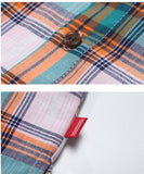 ダブルユーブイプロジェクト(WV PROJECT) NEWBIE BASIC CHECK SHORT SHIRTS Green mustard JJSS7272