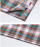 ダブルユーブイプロジェクト(WV PROJECT) NEWBIE BASIC CHECK SHORT SHIRTS Green mustard JJSS7272
