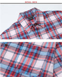 ダブルユーブイプロジェクト(WV PROJECT) NEWBIE BASIC CHECK SHORT SHIRTS Red Blue JJSS7272