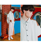 ダブルユーブイプロジェクト(WV PROJECT) TWO TON YOKE SHORT-SHIRTS BLUE SWSS7285