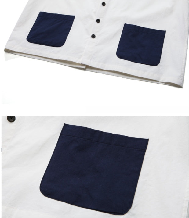 ダブルユーブイプロジェクト(WV PROJECT) TWO TON YOKE SHORT-SHIRTS IVORY SWSS7285