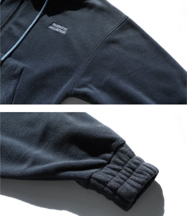 ダブルユーブイプロジェクト(WV PROJECT) CHOOSE UP FLEECE HOOD ZIPUP BLUEGRAY YROT7222