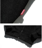 ダブルユーブイプロジェクト(WV PROJECT) CHOOSE UP FLEECE HOOD ZIPUP BLACK YROT7222