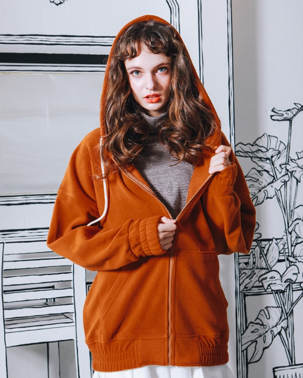 ダブルユーブイプロジェクト(WV PROJECT) CHOOSE UP FLEECE HOOD ZIPUP IVORY YROT7222