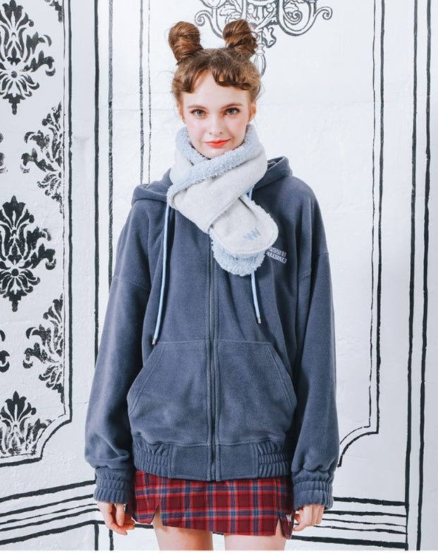 ダブルユーブイプロジェクト(WV PROJECT) CHOOSE UP FLEECE HOOD ZIPUP IVORY YROT7222