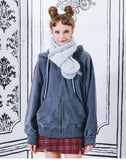 ダブルユーブイプロジェクト(WV PROJECT) CHOOSE UP FLEECE HOOD ZIPUP IVORY YROT7222