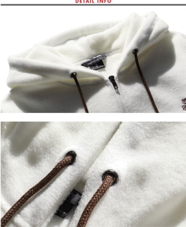 ダブルユーブイプロジェクト(WV PROJECT) CHOOSE UP FLEECE HOOD ZIPUP IVORY YROT7222