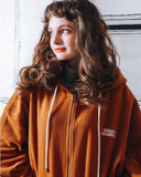 ダブルユーブイプロジェクト(WV PROJECT) CHOOSE UP FLEECE HOOD ZIPUP Camel YROT7222