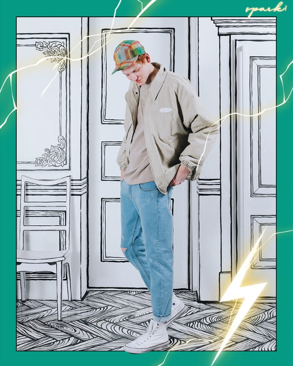 ダブルユーブイプロジェクト(WV PROJECT) CANU COTTON JACKET BEIGE MJJK7218