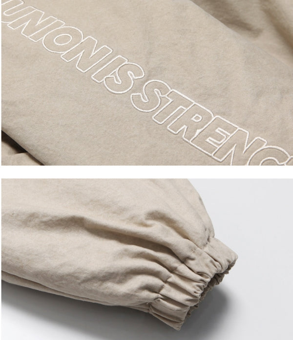 ダブルユーブイプロジェクト(WV PROJECT) CANU COTTON JACKET BEIGE MJJK7218