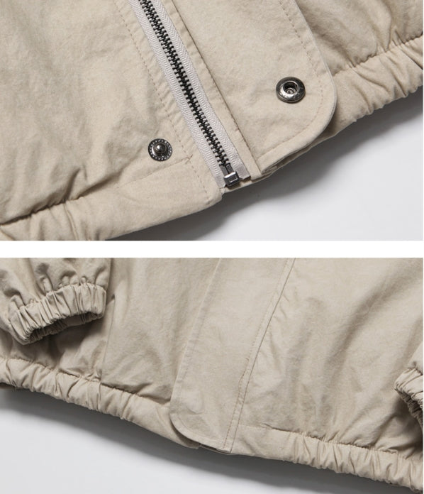 ダブルユーブイプロジェクト(WV PROJECT) CANU COTTON JACKET BEIGE MJJK7218