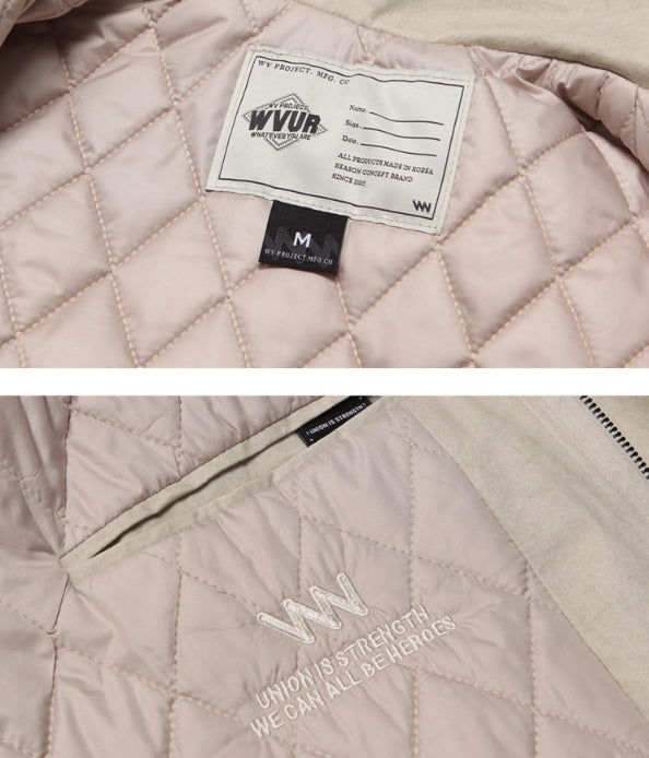 ダブルユーブイプロジェクト(WV PROJECT) CANU COTTON JACKET BEIGE MJJK7218