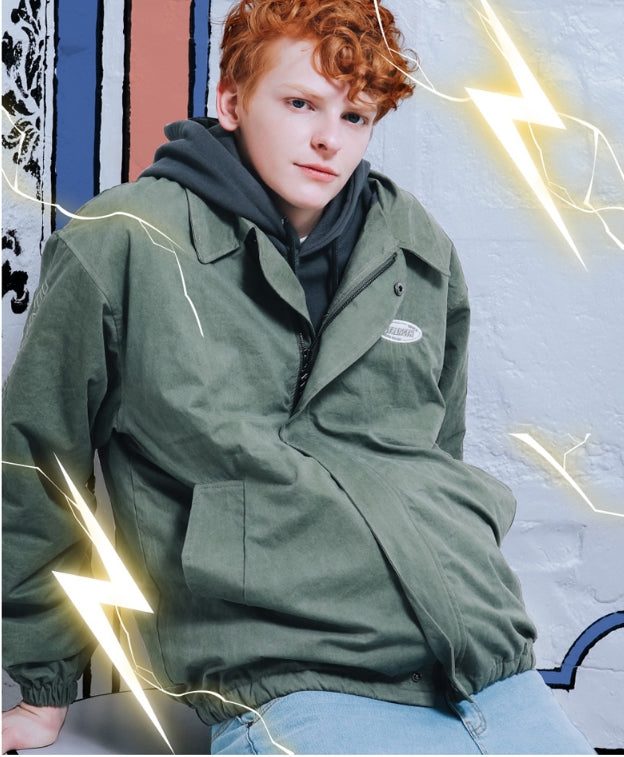 ダブルユーブイプロジェクト(WV PROJECT) CANU COTTON JACKET KHAKI MJJK7218