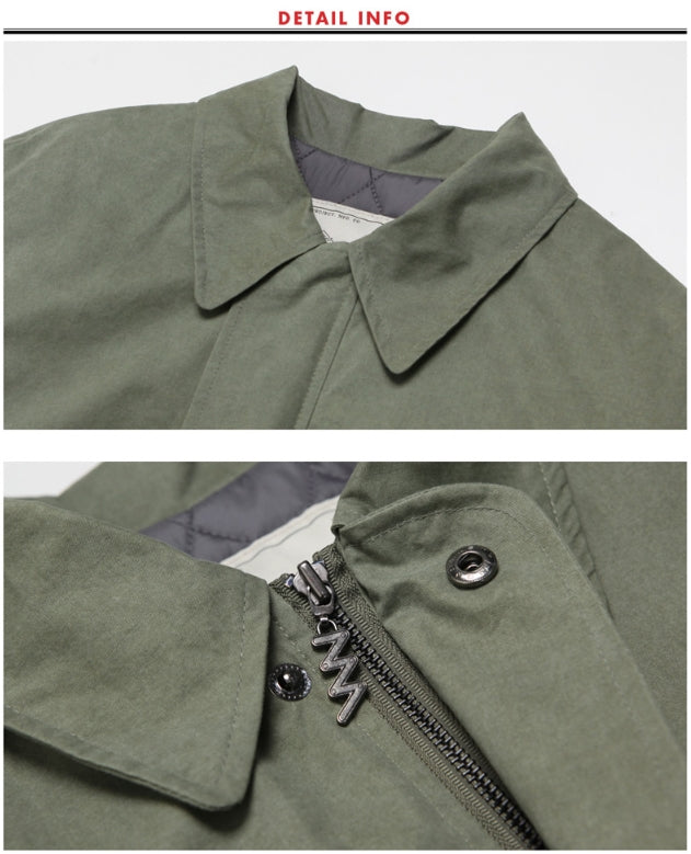 ダブルユーブイプロジェクト(WV PROJECT) CANU COTTON JACKET KHAKI MJJK7218